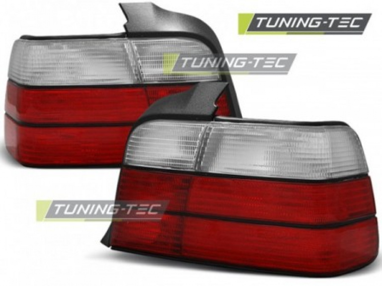 Upgrade Design Rückleuchten für BMW 3er E36 Limousine 90-99 rot/weiß